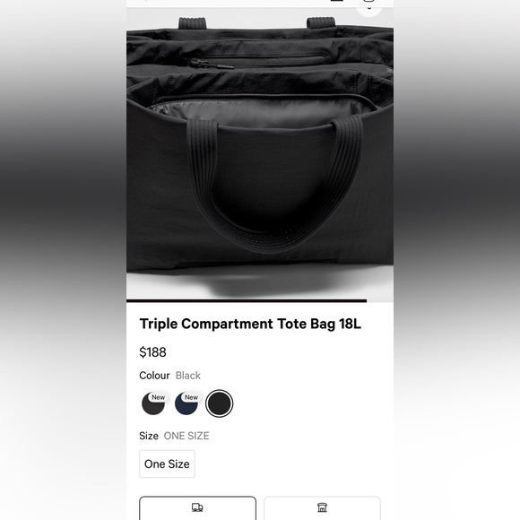 BRAND NWT LULULEMON LARGE TOTE! - Picture 4 of 7